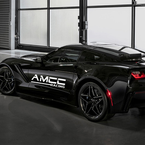 amcc车贴道奇挑战者地狱猫车门两侧中国美式肌肉车俱乐部防水贴纸
