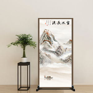 新中式屏风画