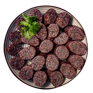 湘西血粑猪血肠湖南怀化特产糯米糍粑凤凰血粑鸭手工糯米血灌肠