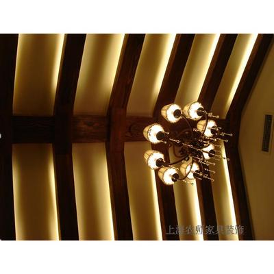 新品木梁方梁工j装家装实木装饰装修材料梁托包梁吊顶天花背景定