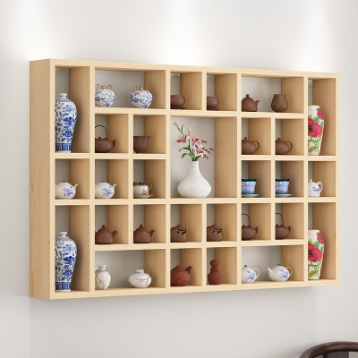 000人付款淘宝新烧桐盏 桌面收纳双层实示架 茶具茶壶茶杯建木置s物架