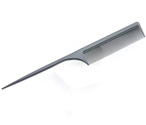 英国t&g环保耐热碳纤维护发梳子尖尾梳两用梳美发专业造型梳