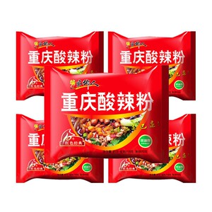 家乡人正宗重庆酸辣粉袋装送碗10袋20袋整箱红薯粉丝细粉