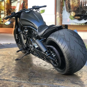 哈雷金刚狼复古太子车大排量重机改装宽胎大地鹰王双缸250摩托车