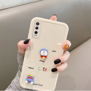 vivoy7s手机壳z5保护套y5s硅胶全包y3镜头防摔y19卡通u3x女款可爱iqoo
