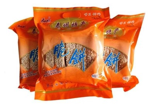 江苏泰州三麻特产脆饼饼薄脆脆饼糕点心米糕零食传统小吃传统糕点