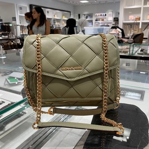 现货mk女包mk女包新款regina菱格邮差包