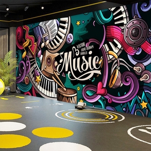 音乐的壁画