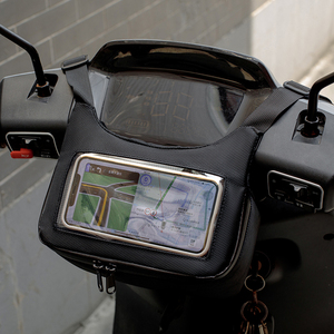 骑士车头包摩托车电动车踏板车前挂包触屏手机导航防水户外