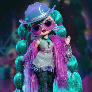 lol惊喜娃娃冬季迪斯科omg大姐姐美发洋娃娃女孩过家家玩具礼盒装