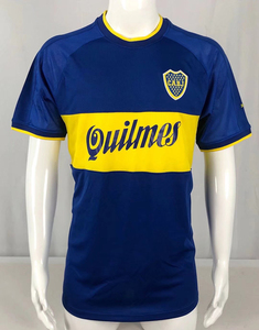 00-01博卡青年复古球衣10号里克尔梅 帕勒莫萨穆埃尔主客场