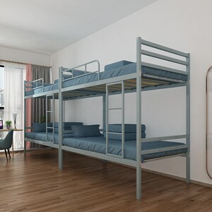 许太太0000淘宝学生宿舍上下铺铁架床青年公寓双层床私密空间员工