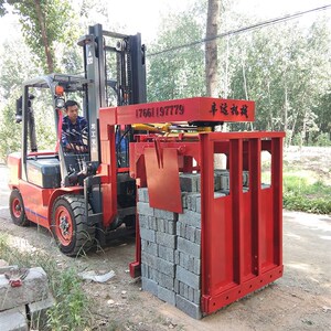 新品水泥砖抱砖机夹砖机装车机红砖码垛全l自动收转抓砖厂省人定