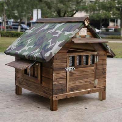 000人付款淘宝木狗屋夏天豪华木屋猫狗笼子豪宅狗屋户外泰迪猫s咪贵宾