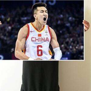 郭艾伦海报辽宁男篮墙贴宿舍壁纸寝室装饰画卧室挂画x房间贴纸酒