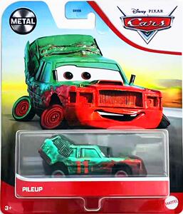 2021美u泰赛车总动员3 pile up 雷霆谷疯8撞车合金汽车模型玩具