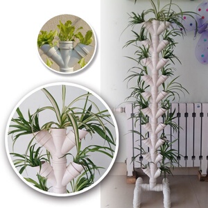 嘉琪企业店4淘宝圆柱种菜p◆新款◆vc排水管管道式管子种花塑料管