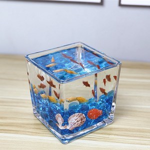 超白水晶玻璃鱼缸长方形