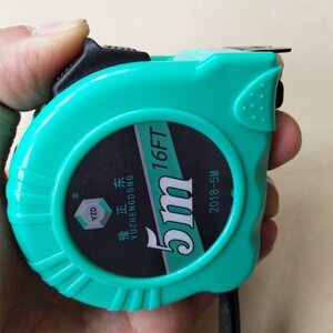 正东5米不生锈盒尺防摔耐磨高精度钢卷尺木工测量尺子15把包邮