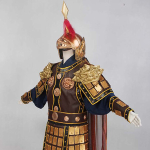 古代战袍盔甲服装影视汉服将男古装演出服cosplay舞台服铠甲