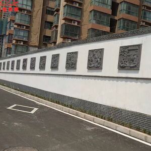 万堂砖雕新农村文化墙24孝长方形浮雕古建中式影壁墙庭院围墙装饰