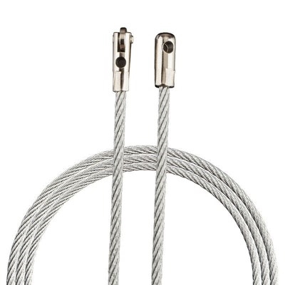 机带拉电线管配件不锈钢弯线穿线器细电工塑料家用电管线缆工具