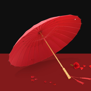 中式婚礼油纸伞