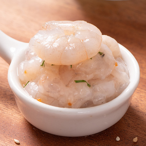 恒兴恒新鲜虾滑手打家用火锅食材青虾滑鲜活手工丸子商用批发