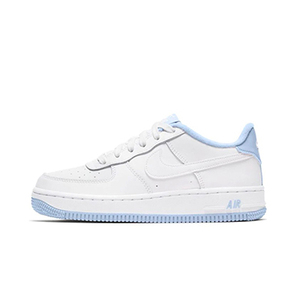 nike/耐克女鞋低帮奶白蓝空军一号af1浅蓝灰