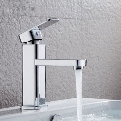 卫生间面盆洗脸盆台盆老式单孔普通水龙头自来水家用洗手盆单冷.