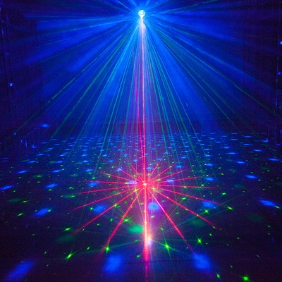 蓝牙音箱七彩灯旋转闪光激光炫彩灯球手机ktv无线家用插卡小音.