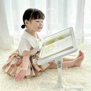 聆森床上绘本阅读架读书支架儿童阅读支架床上小桌子学习桌升降折叠电脑桌婴儿宝宝看书支架写字架绘本阅读架
