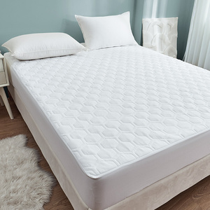夹棉床笠保洁垫套床垫伴侣白色透气加厚酒店席梦思罩子隔脏床单.