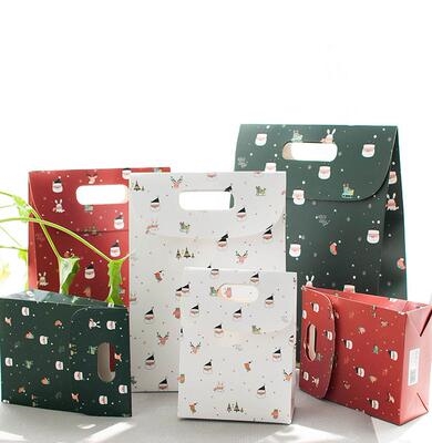 礼物纸袋可封口纸质精美礼袋复古简约手提袋商务韩版包装袋翻盖喜