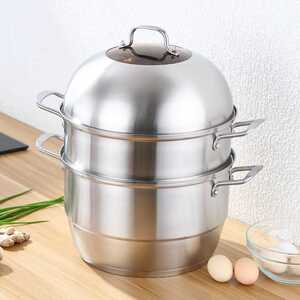 海发不锈钢蒸锅304