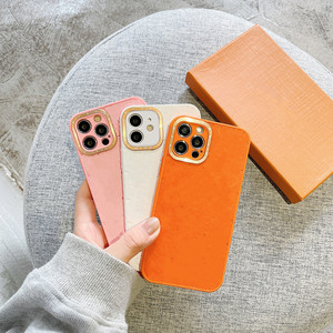 防摔全包边x/xr硅胶7plus女款xsmax高档橙色12潮牌适用lv苹果11保护套