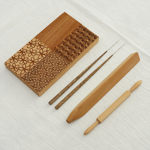 日本和果子工具全套和菓子制作工具菊芯和菓子丸棒三角棒练切模具