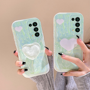 艺术爱心oppoa9手机壳a5水波纹a11x油画a8抽象a32女a53气垫a31带支架