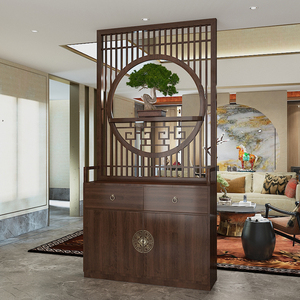 平风屏风家用客厅中式