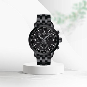 tissot天梭骏驰prc200系列石英手表男士运动计时腕表休闲男表精钢