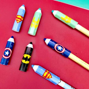 笔盖创意卡通可爱炫酷通用男孩六角学生用儿童文具保护铅笔头礼物奖励