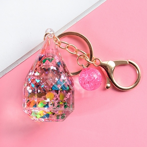 流砂钥匙扣挂件流沙液体梦幻怦然心动周边少女心入油韩国可爱网红