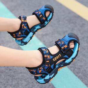 男童凉鞋包头2022新款春季中大童软底防滑帅气儿童包脚趾头超轻便