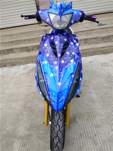 二手正品雅马哈鬼火摩托车战速爆改125cc燃油助力车星空白幽踏板