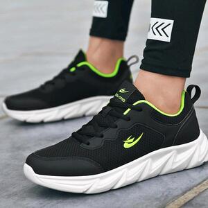 喜得龙新款男运动鞋轻便网鞋舒适减震黑科技幻影跑鞋百搭休闲鞋