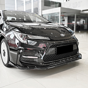 适用于丰田21款雷凌运动版前铲改装免打孔前唇小包围尾翼外观套件