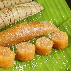 广西灵山灰水粽草木灰糯米端午节农家纯手工碱水凉粽客家纯素粽子