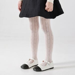 女童洛丽塔连裤袜白色儿童丝袜夏季薄款jk公主风透气打底裤袜裙子