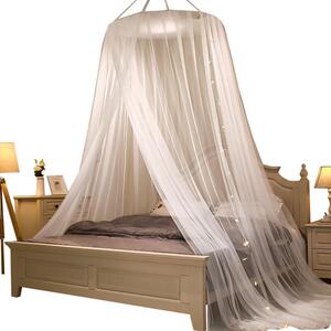 文章2021年新款蚊帐吊顶式一米五5挂圆简易免安装1米8床家用1.2m0