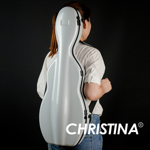 小提琴琴盒 VB53-44 白色小提琴盒子 玻璃钢碳纤维 4/4尺寸